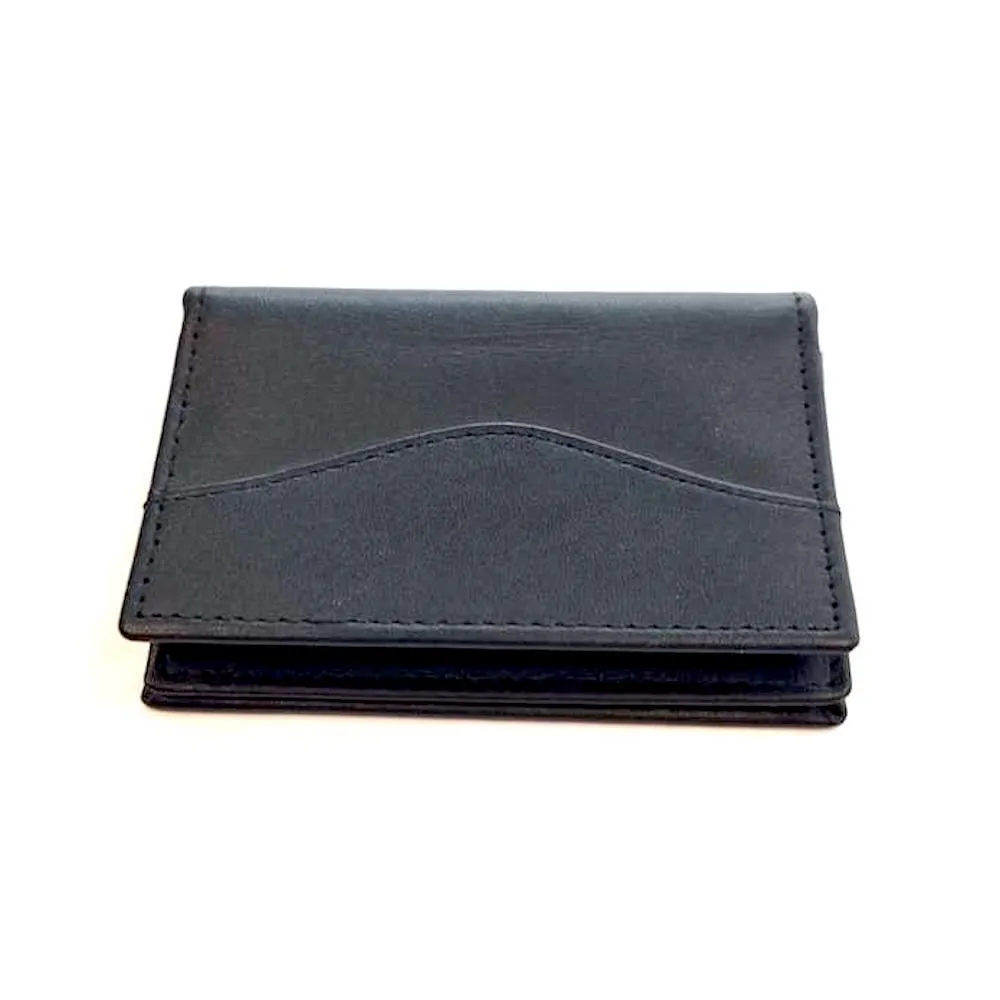 Bifold Black Visiting Card Holder