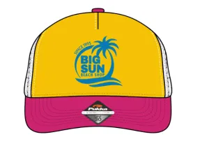 Big Sun Embroidered Trucker Hat - NEW