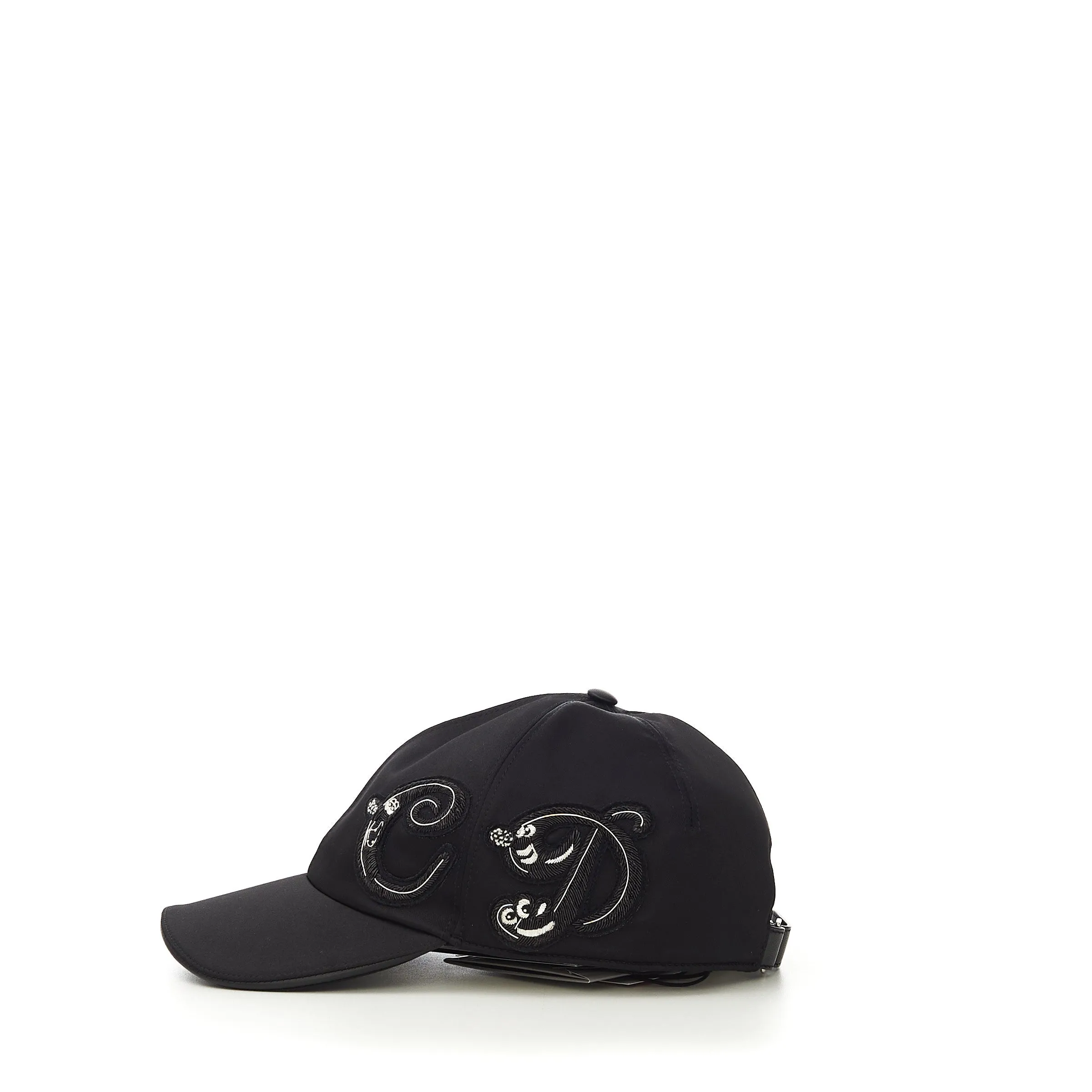 Black Dior And Kenny Scharf Baseball Cap