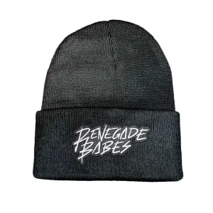 Black Renegade Signature Beanie