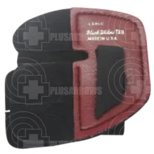 Black Widow Split Finger Tab (Calf Hair)