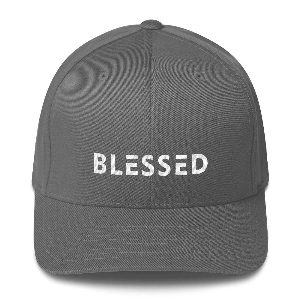 Blessed Fitted Flexfit Twill Baseball Hat