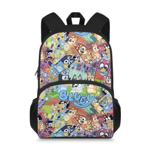 Blue Dog Bookbag - Preorder - ETA Early Aug. 2024