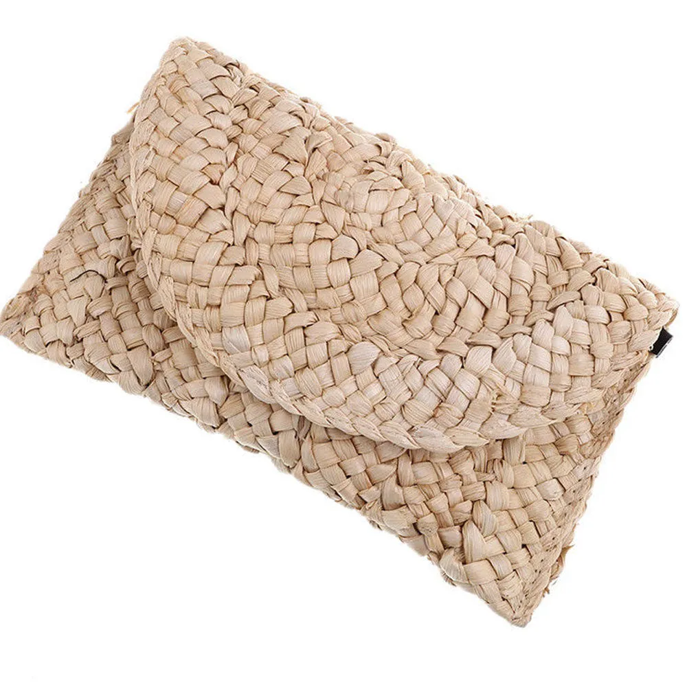 Boho Bamboo Beach Clutch