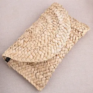 Boho Bamboo Beach Clutch