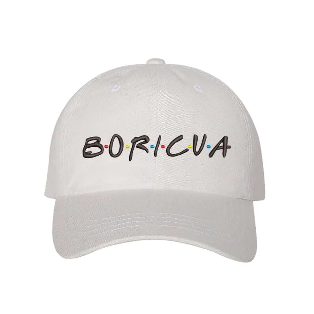 Boricua Embroidered Baseball Hat