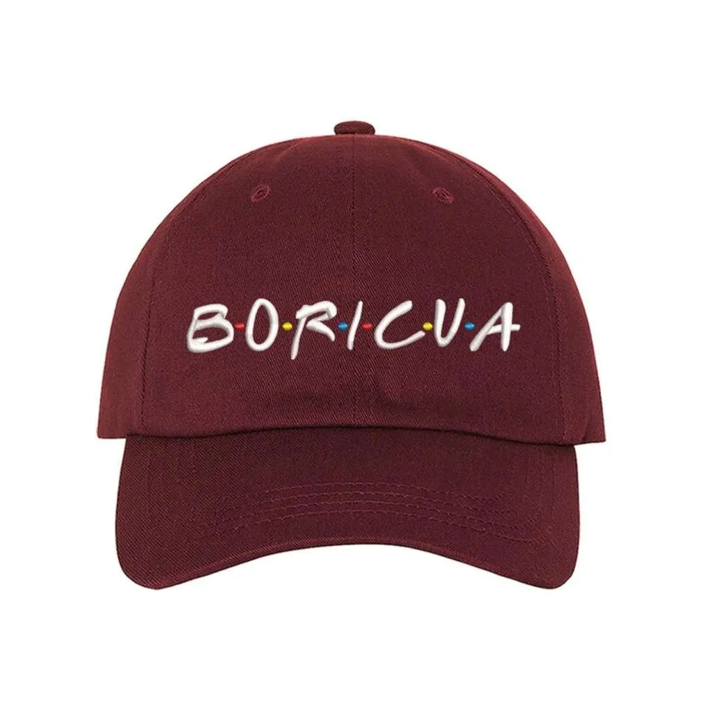 Boricua Embroidered Baseball Hat