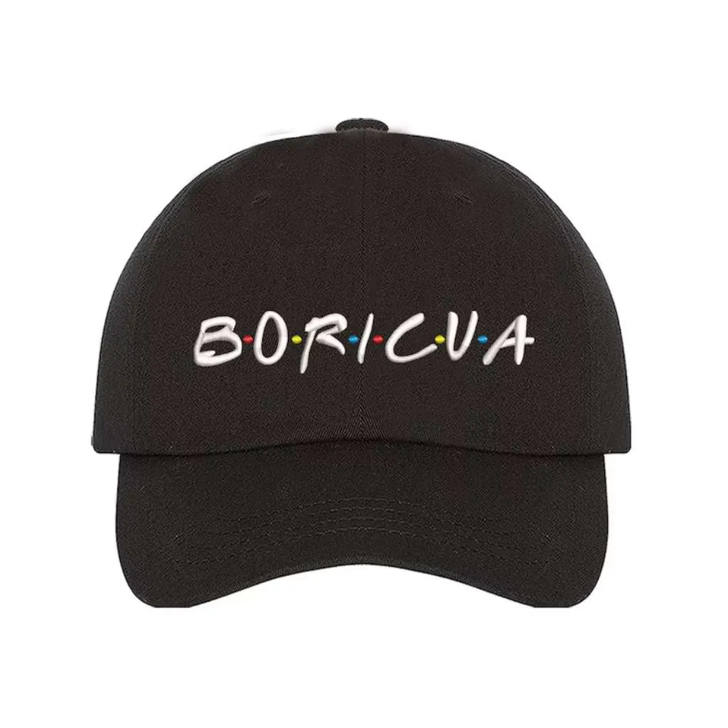 Boricua Embroidered Baseball Hat