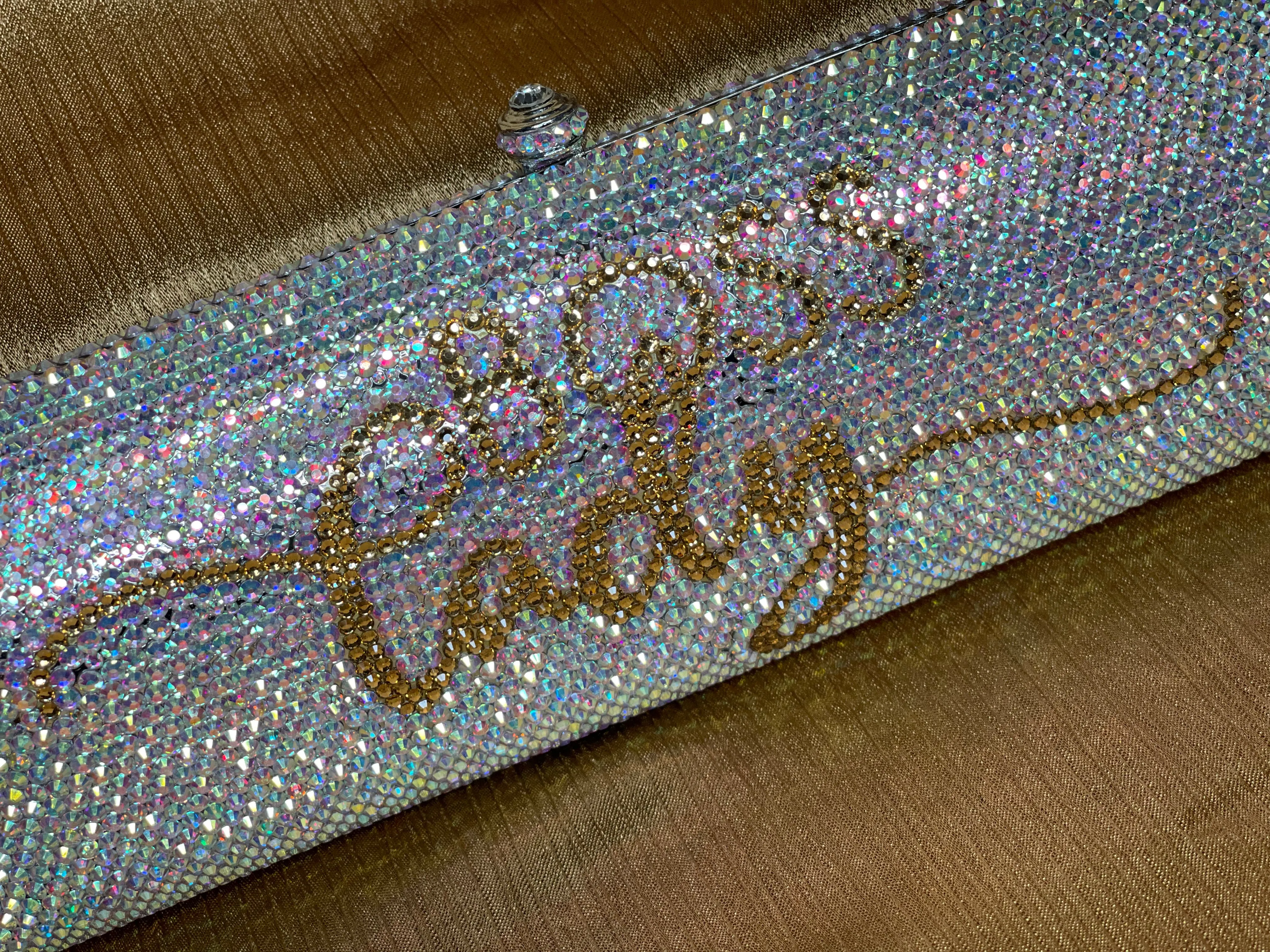 “BOSS LADY” CLUTCH SILVER/GOLD