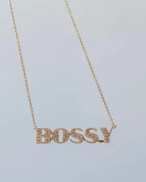 BOSS.Y Custom Nameplate Necklaces