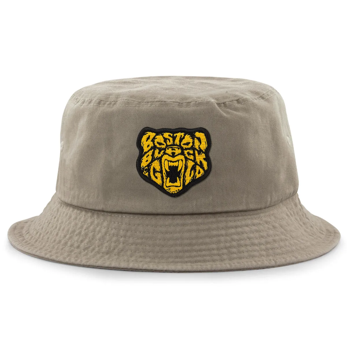 Boston Black & Gold Bear Bucket Hat