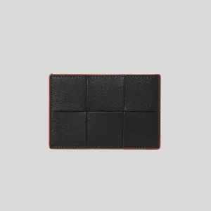 BOTTEGA VENETA Cassette Credit Card Case Card Case Black RB-649597