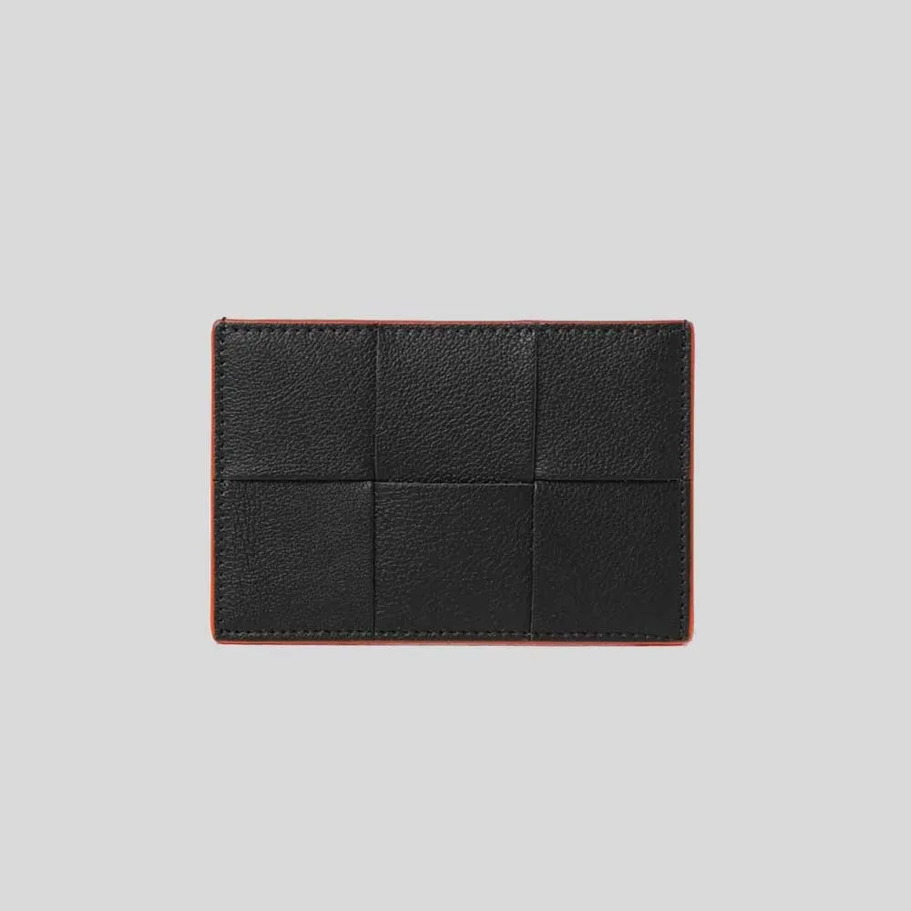 BOTTEGA VENETA Cassette Credit Card Case Card Case Black RB-649597