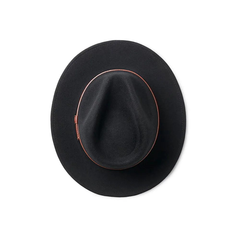 Brixton - Messer Fedora - Fedora Hat - Black