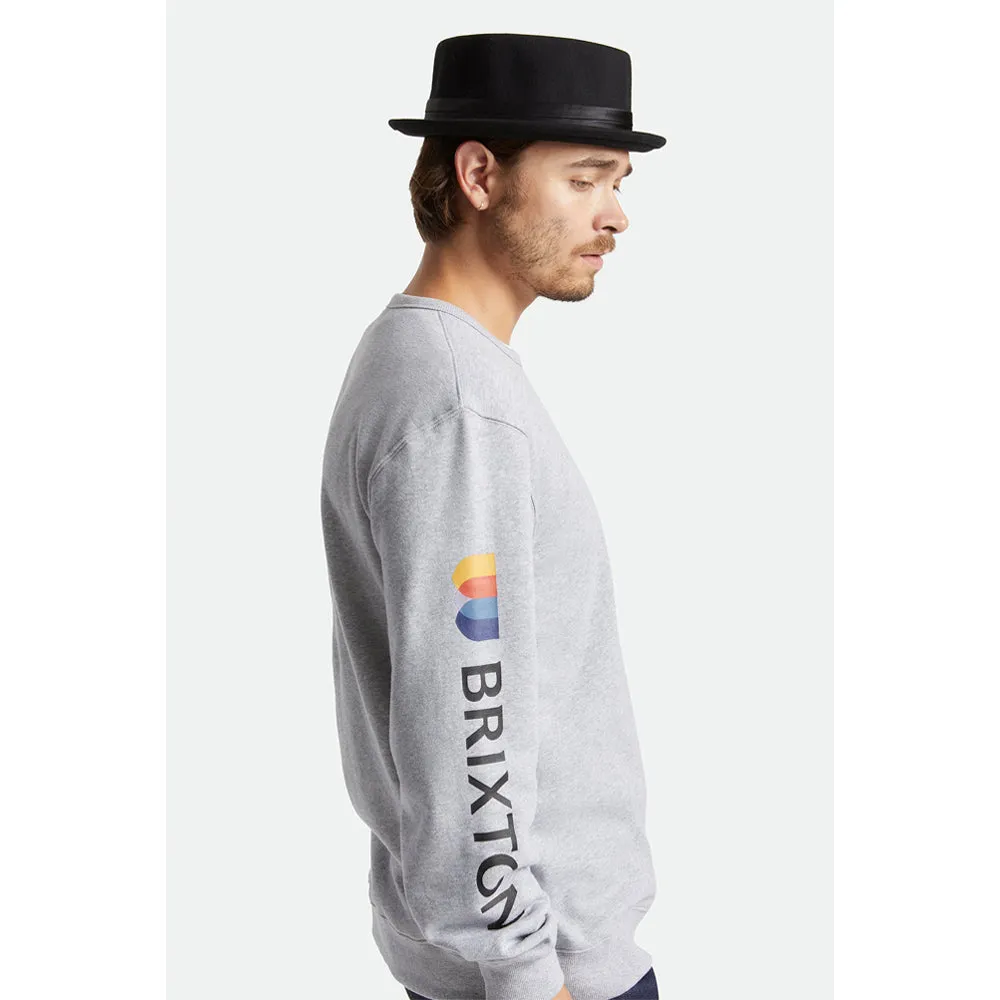 Brixton - Stout Pork Pie - Fedora - Black/Black