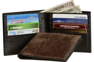 Brown Hippopotamus Bifold Wallet