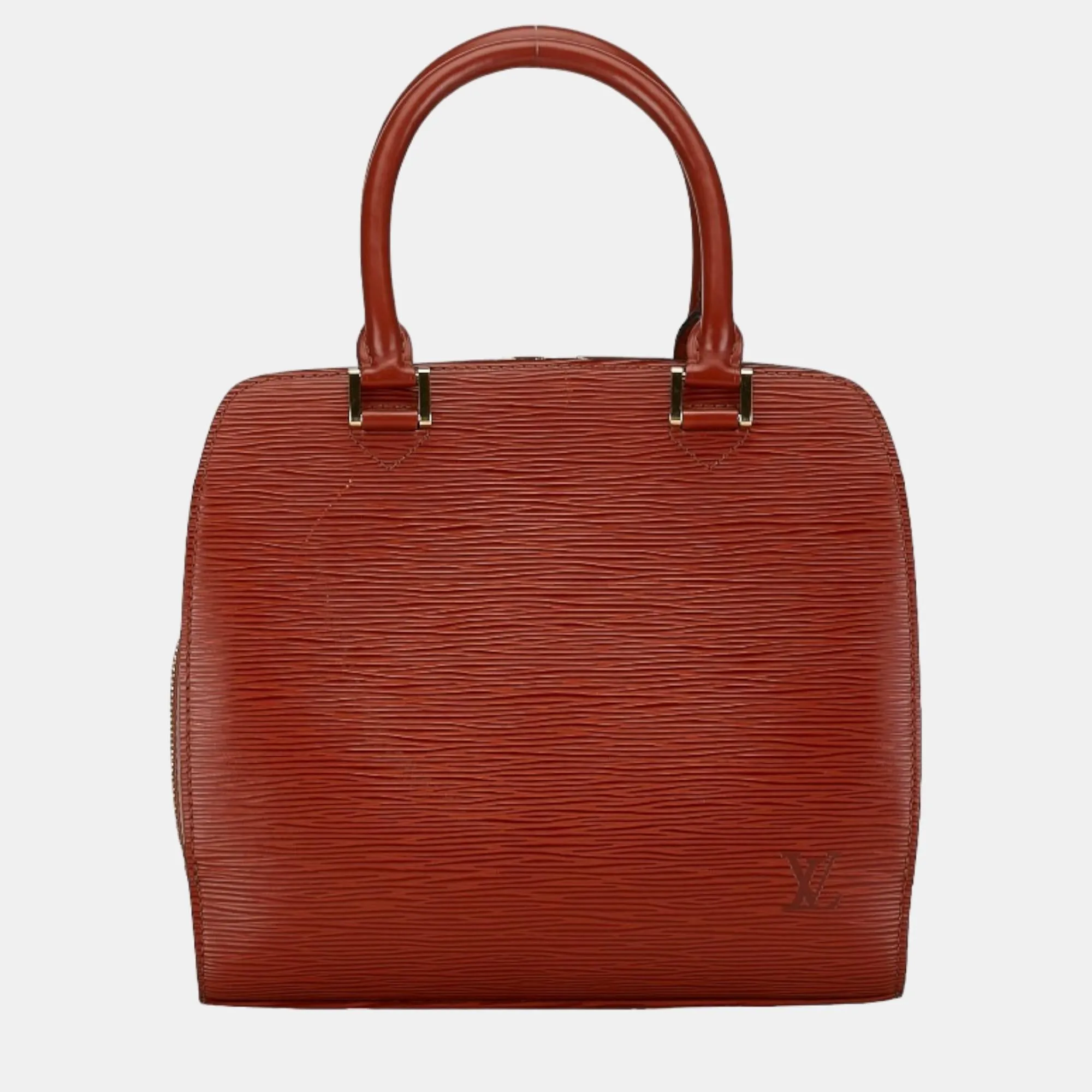 Brown Leather PM Pont Neuf Satchel Bag