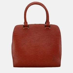 Brown Leather PM Pont Neuf Satchel Bag