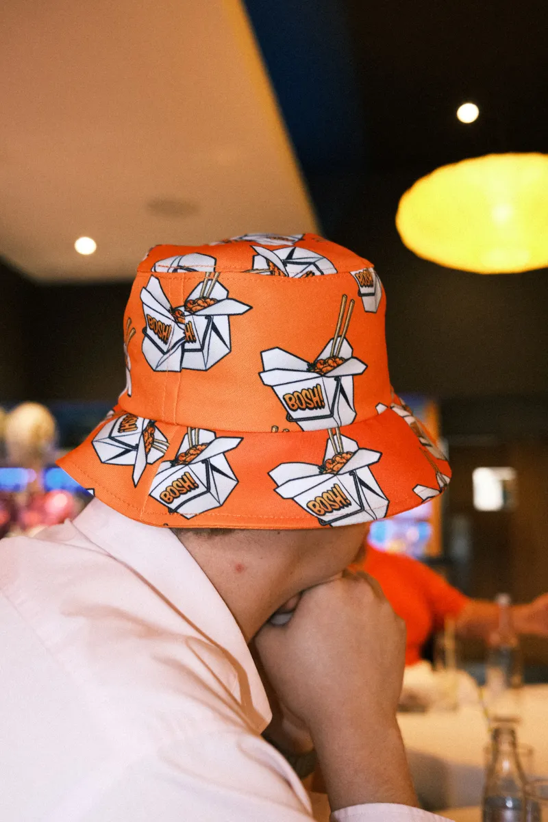 Bucket Hat in Big John Takeout Bosh