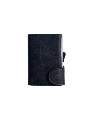 C-Secure Italian Leather RFID Wallet Blackwood