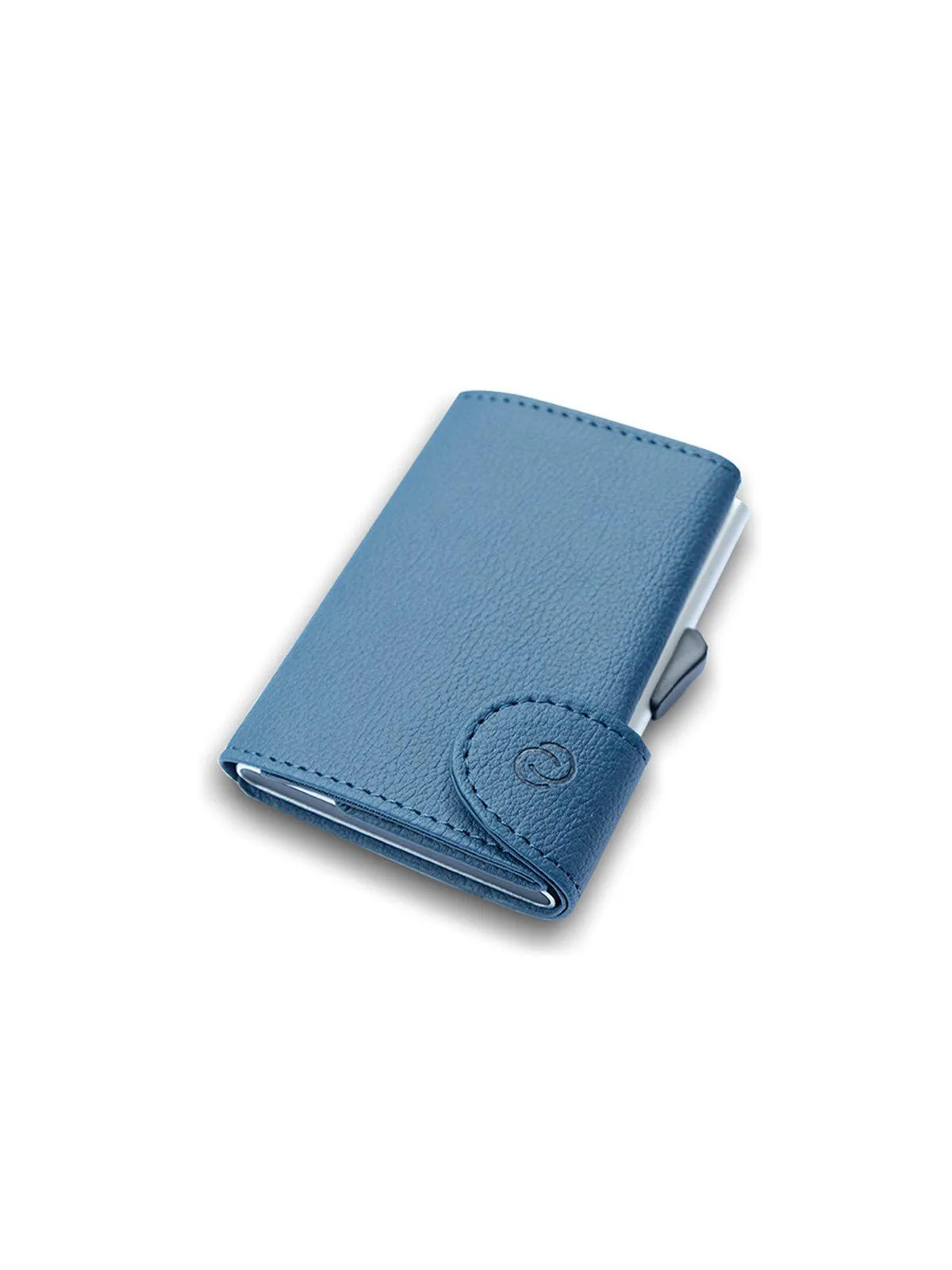 C-Secure PU Leather RFID Wallet Navy 1715