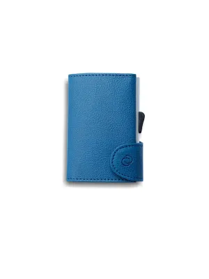 C-Secure PU Leather RFID Wallet Navy 1715