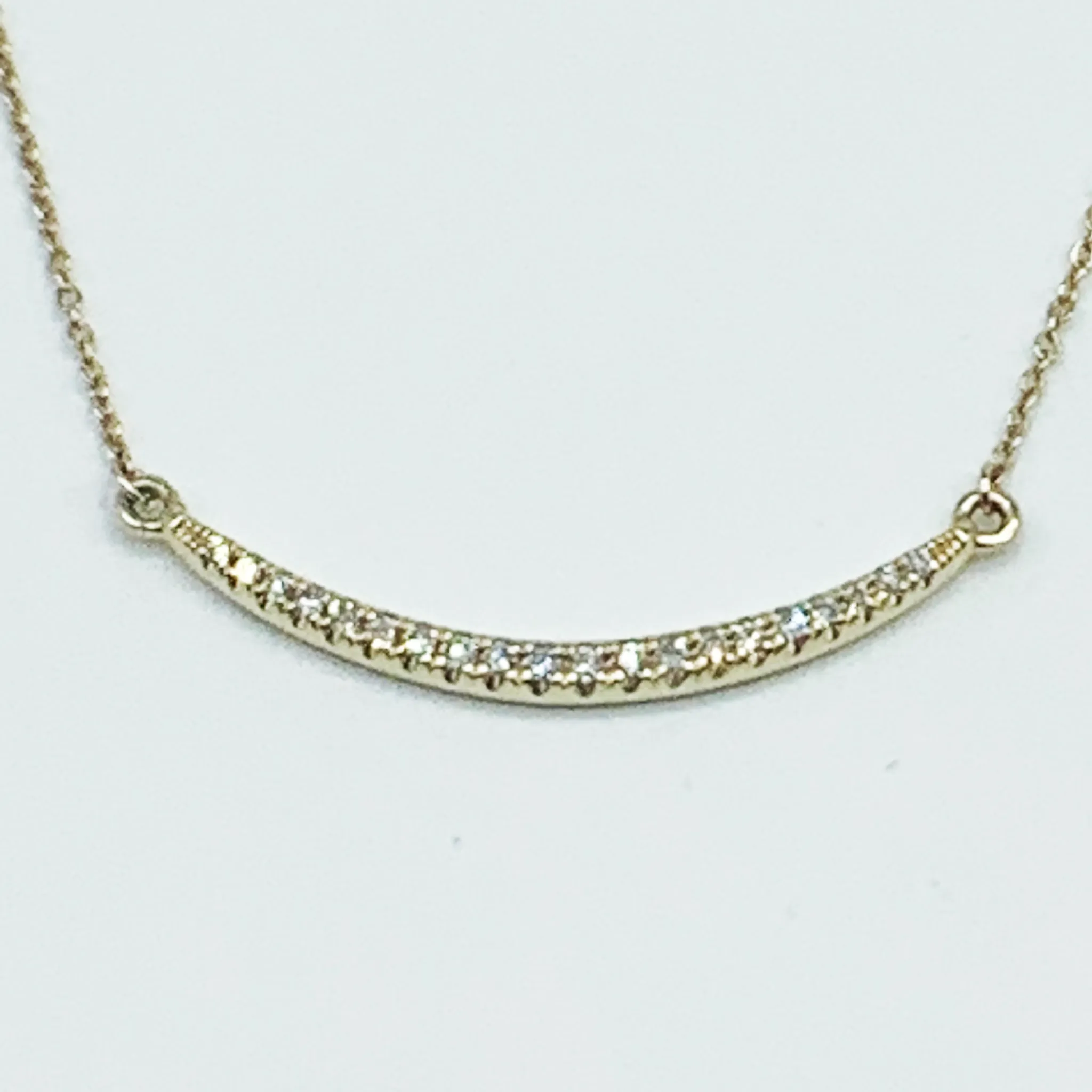 CA 18k “Big Friend Happy” 18 Karat White Gold and Diamond Necklace