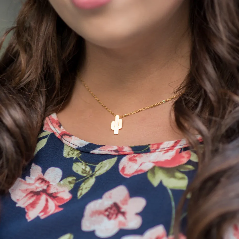 Cactus Necklace