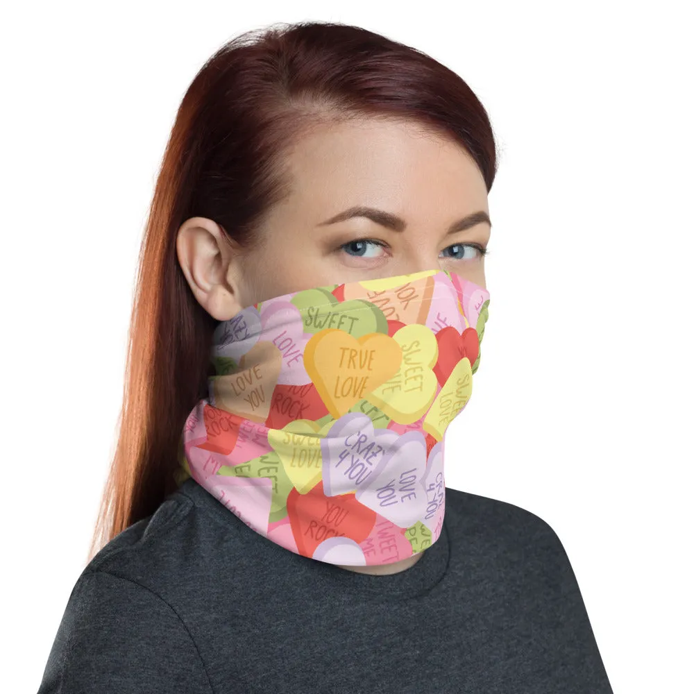 Candy Hearts - Neck Gaiter