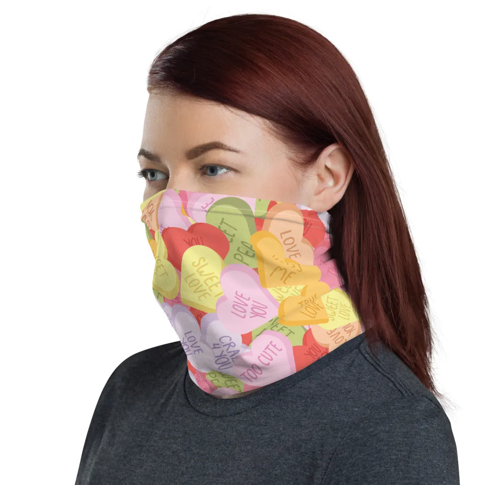 Candy Hearts - Neck Gaiter