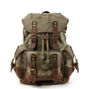 Canvas Hiking Backpack  | Denali