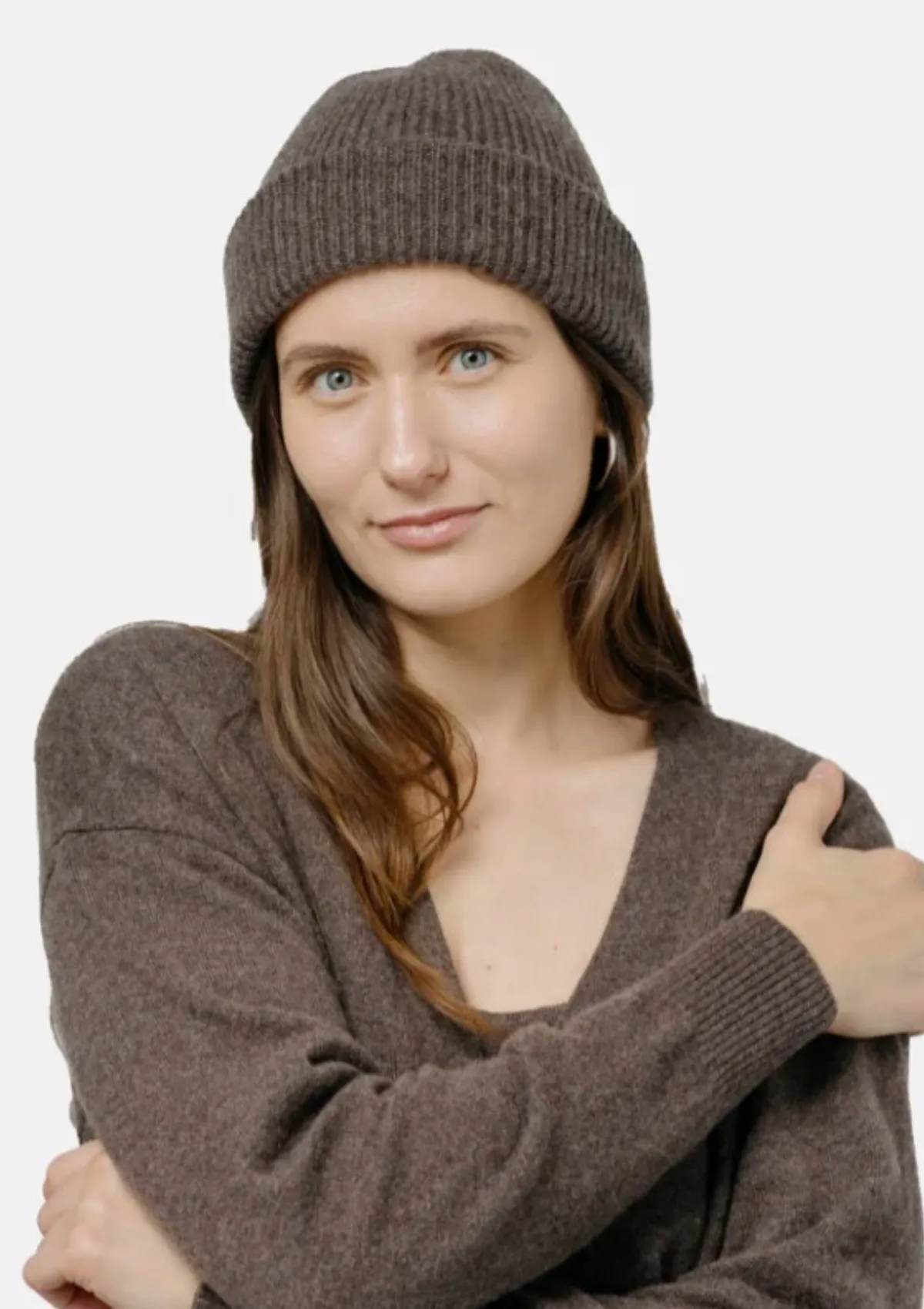 Cashmere Beanie Navy