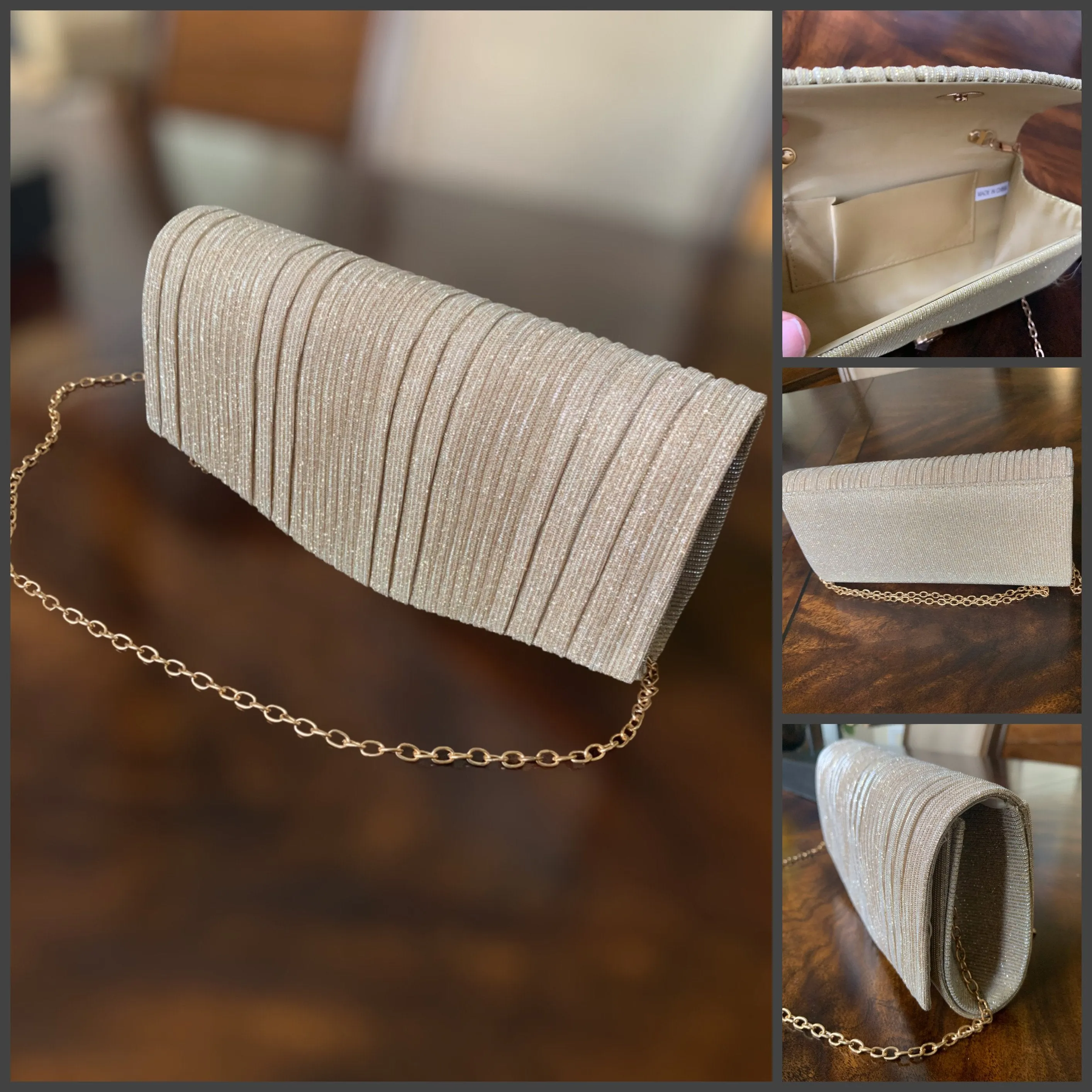Cassie Clutch(Champagne)