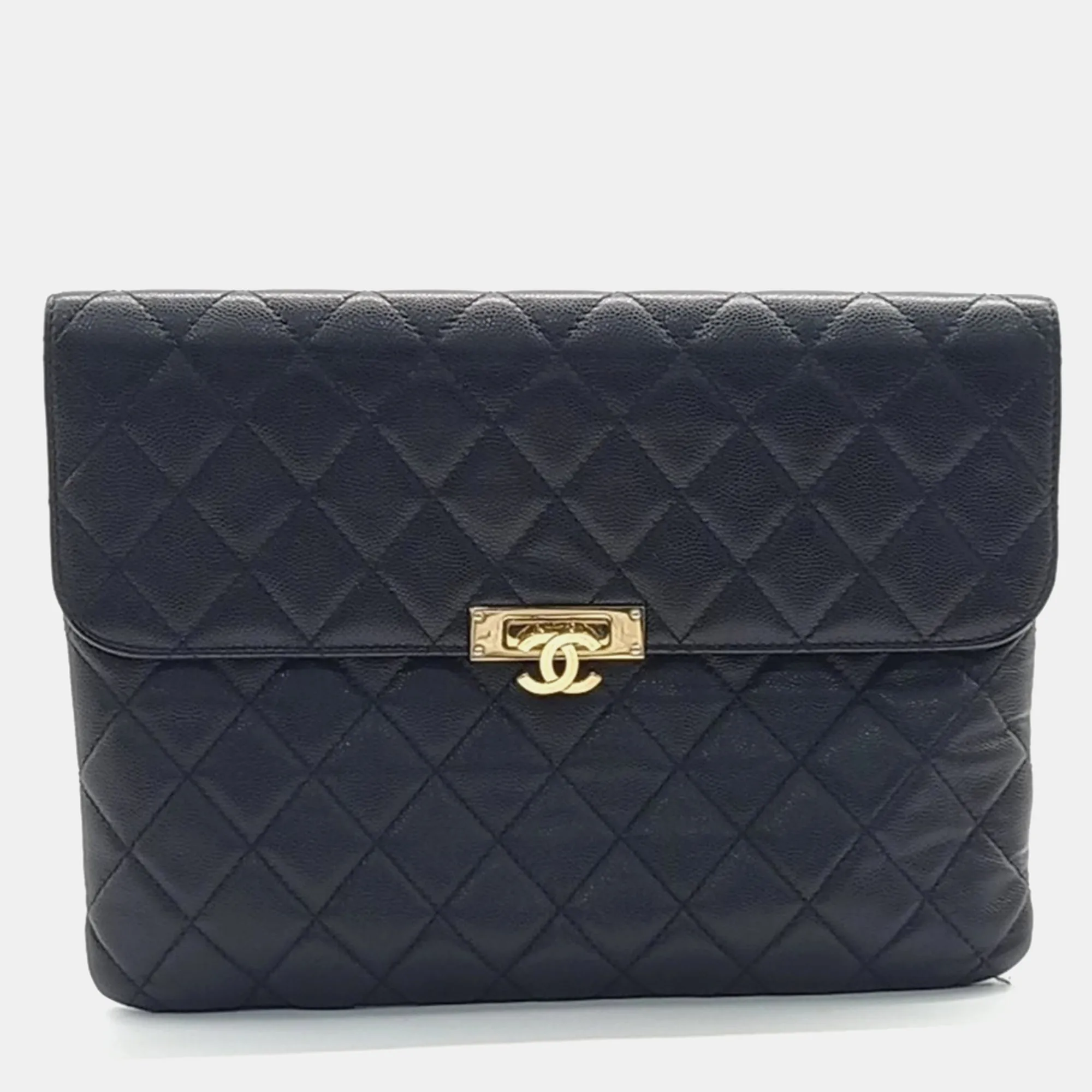 Caviar Flap New Medium Clutch
