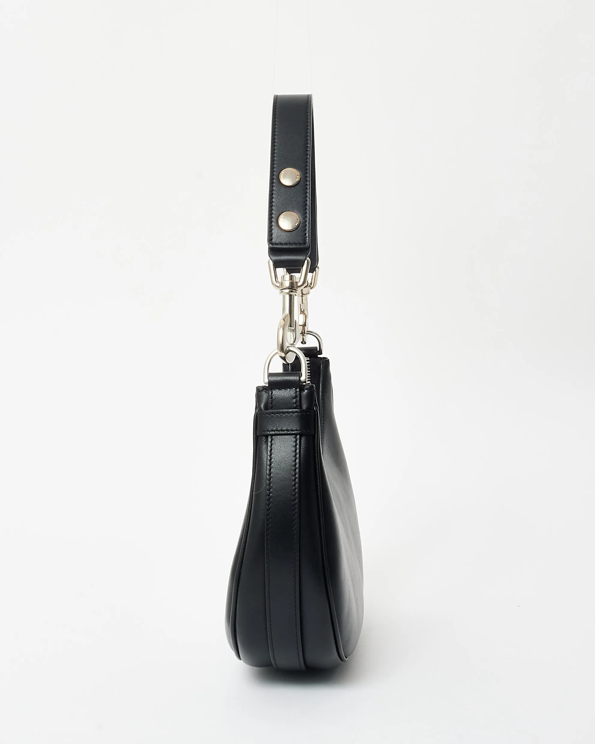 Celine Black Leather Ava Shoulder Bag