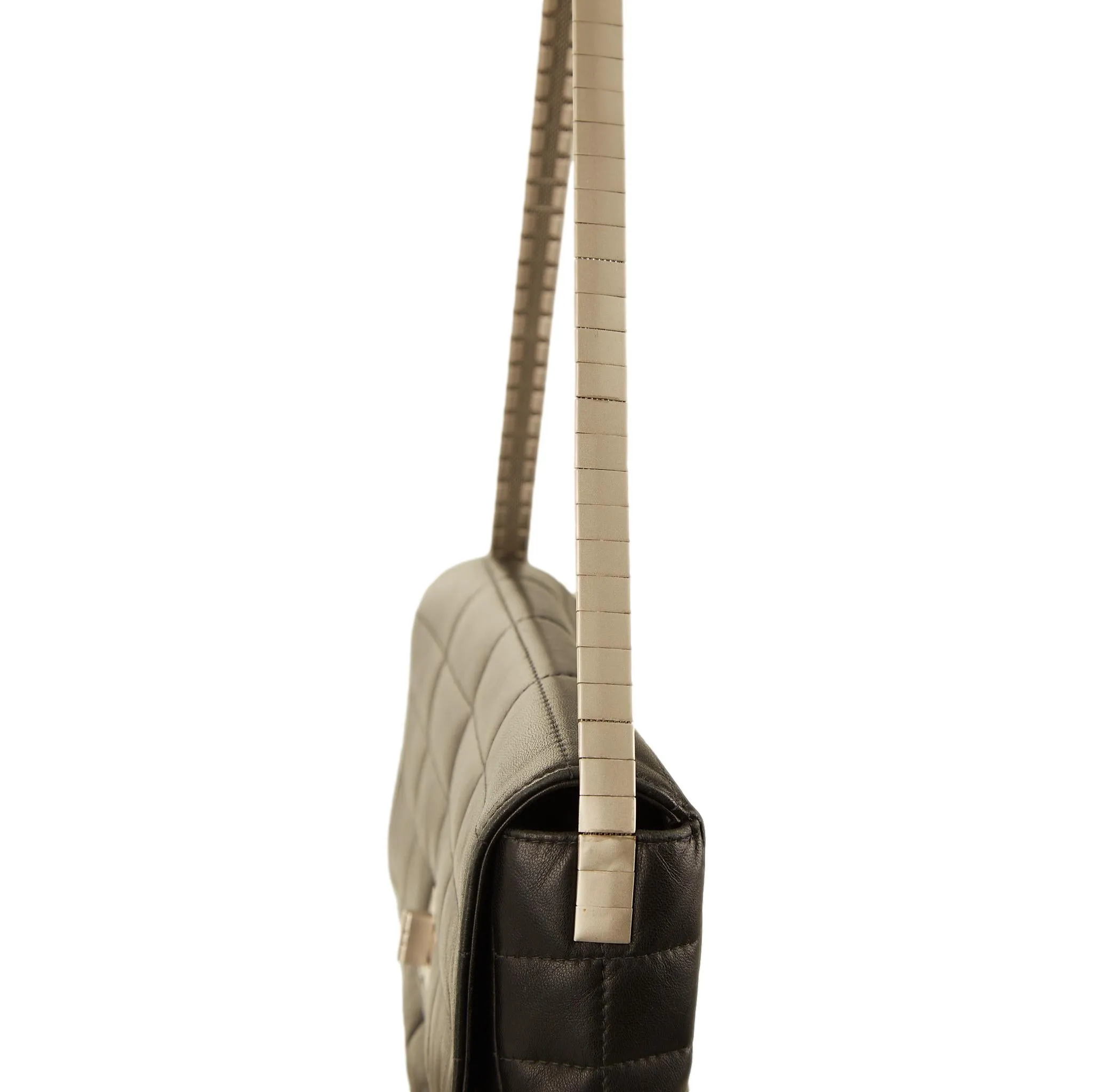 Chanel Black Choco Bar Chain Shoulder Bag