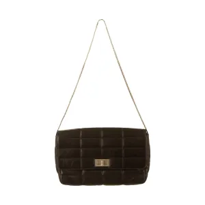 Chanel Black Choco Bar Chain Shoulder Bag
