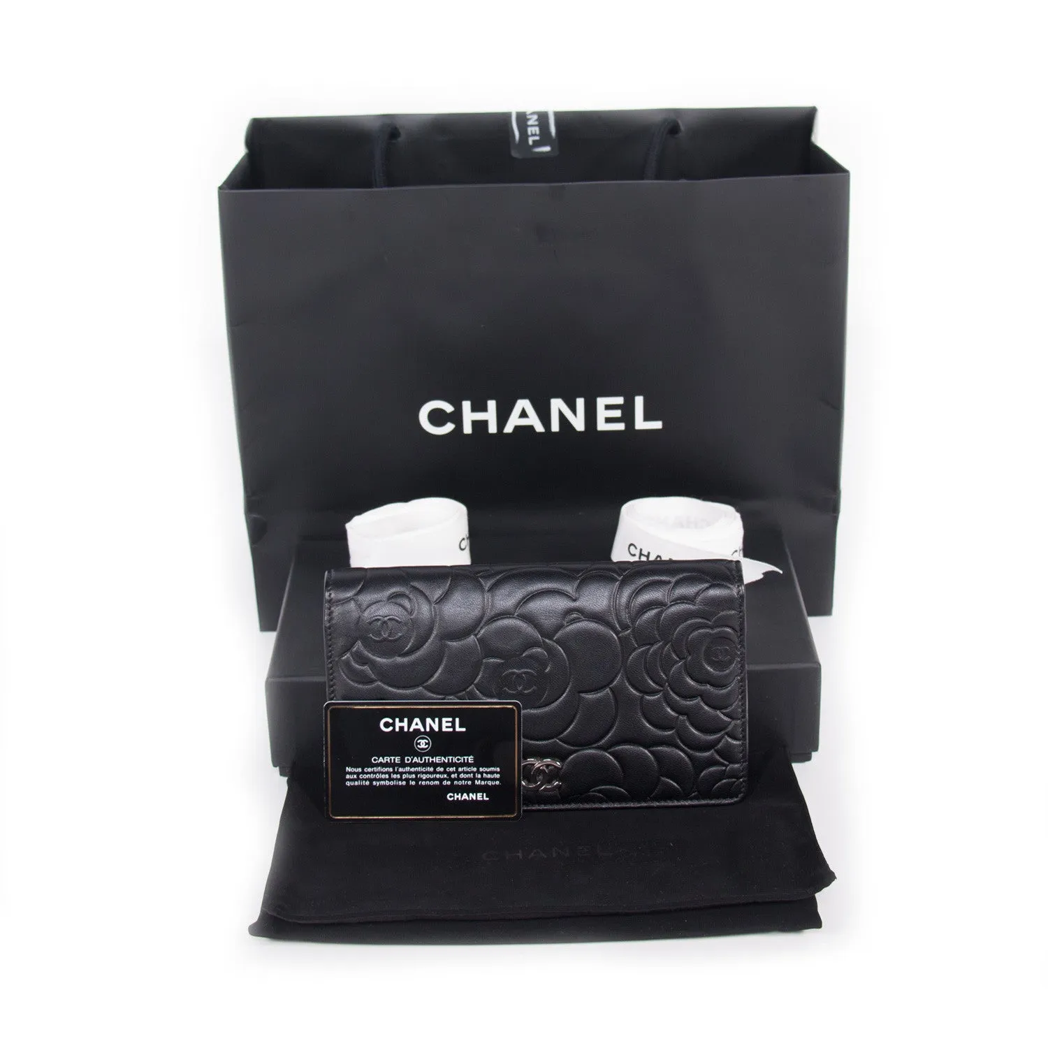 Chanel Camelia Bifold Wallet