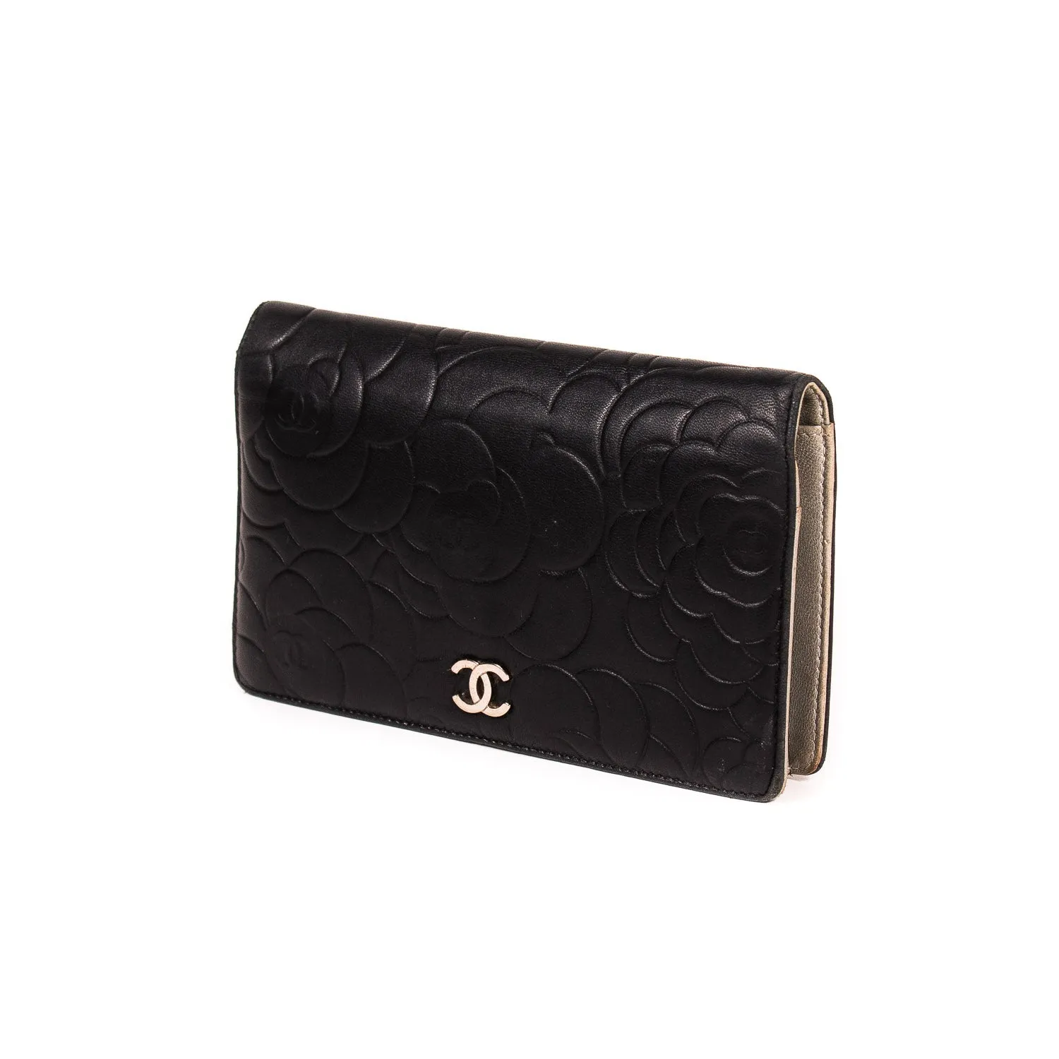 Chanel Camelia Bifold Wallet
