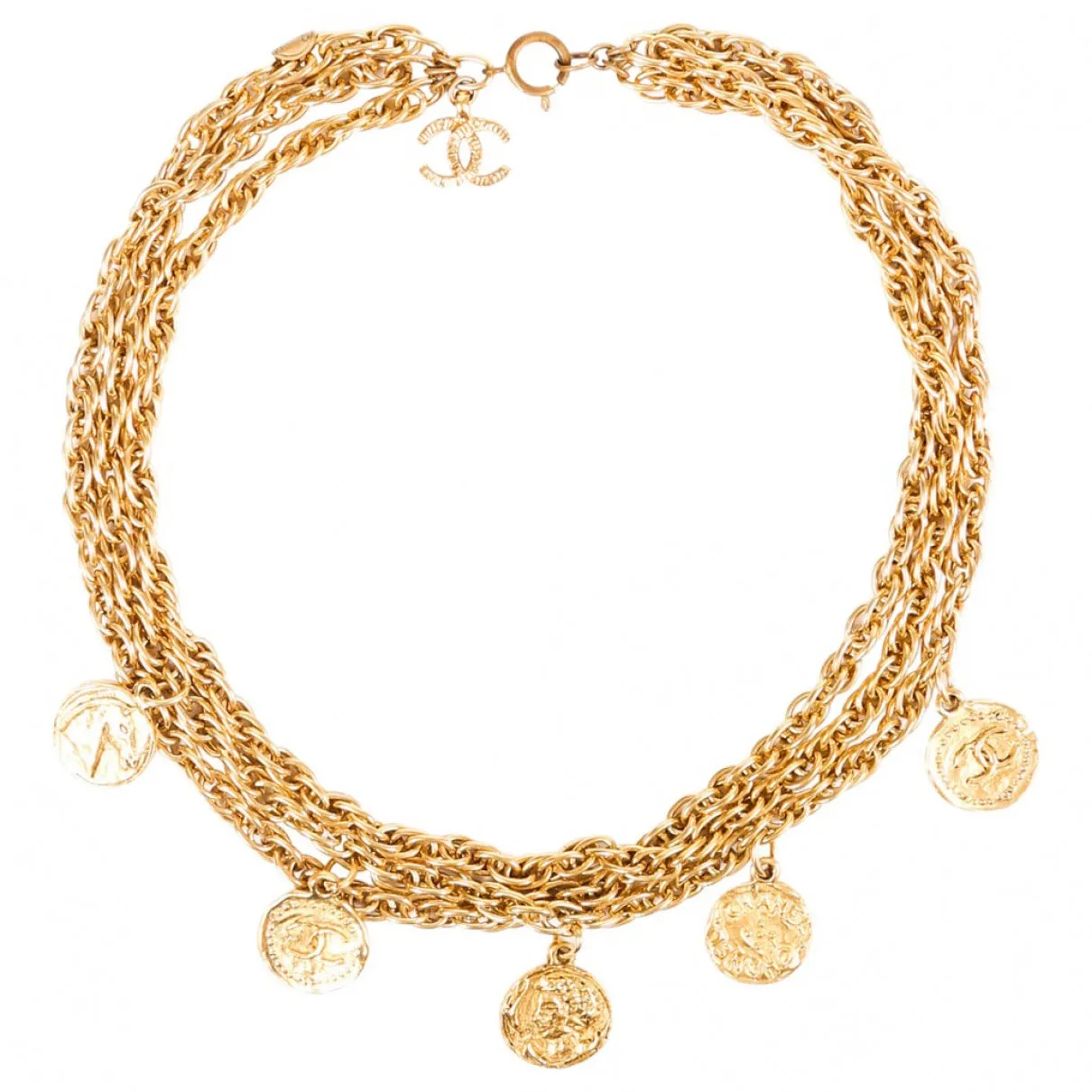 Chanel gold  necklaces