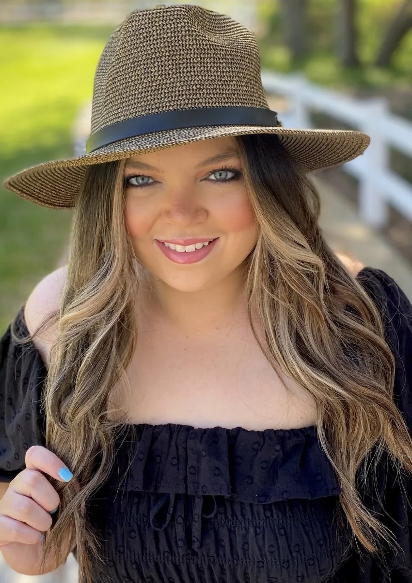 Charlie Fedora Hat Wide Brim