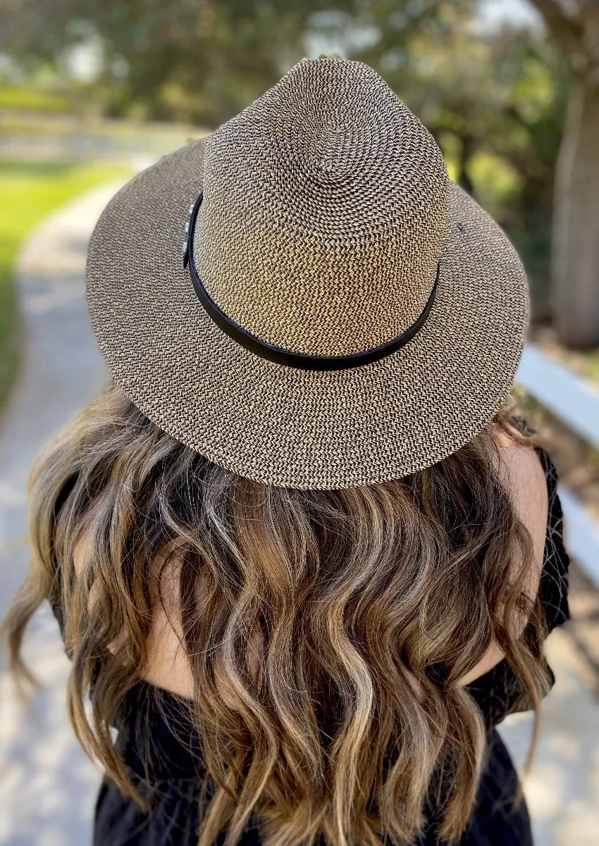 Charlie Fedora Hat Wide Brim