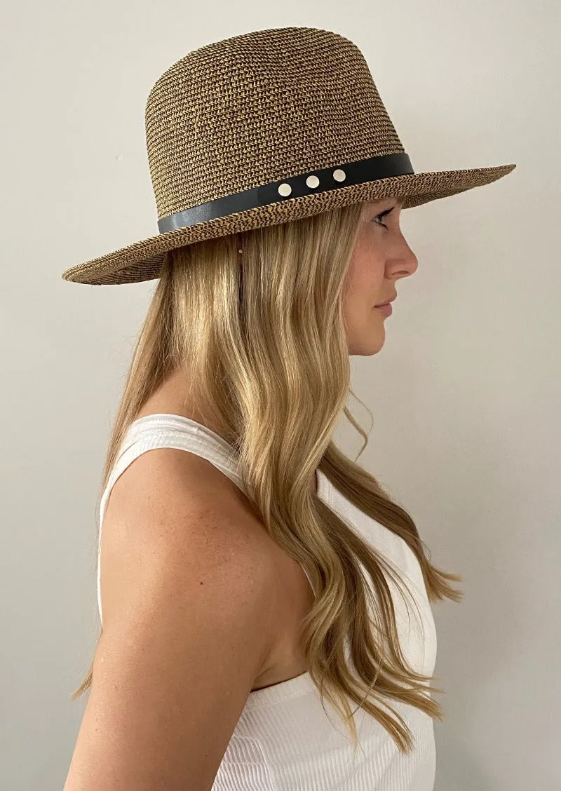 Charlie Fedora Hat Wide Brim