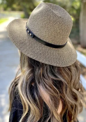 Charlie Fedora Hat Wide Brim