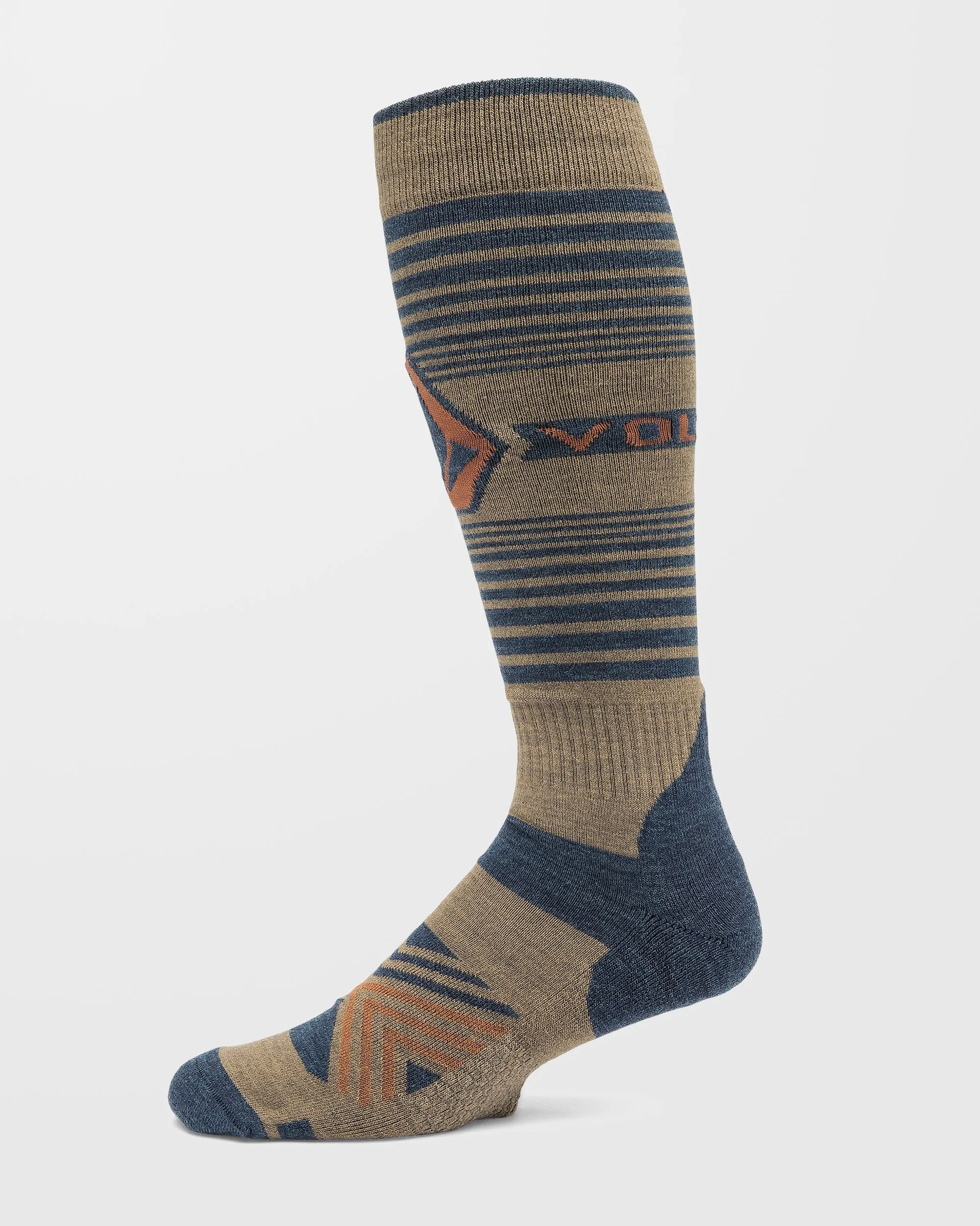 Chaussettes Horizon Wool Blend Otc - Chestnut Brown