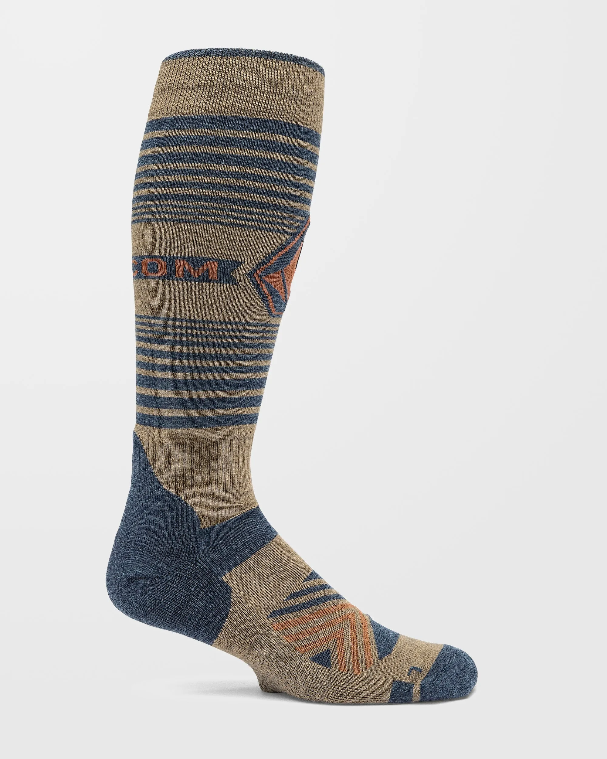 Chaussettes Horizon Wool Blend Otc - Chestnut Brown