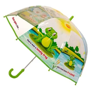 Childrens Umbrella Once Upon A Time Frog