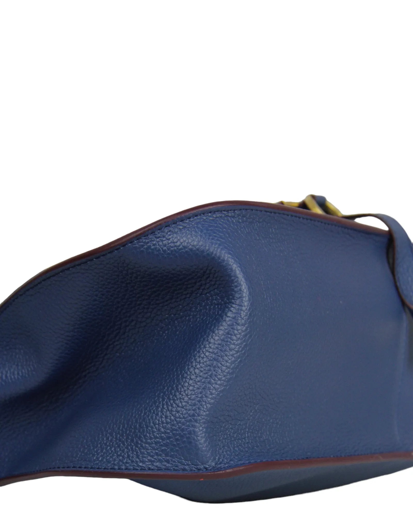 Chloe Deep Denim Blue Leather Medium Marcie Satchel Bag