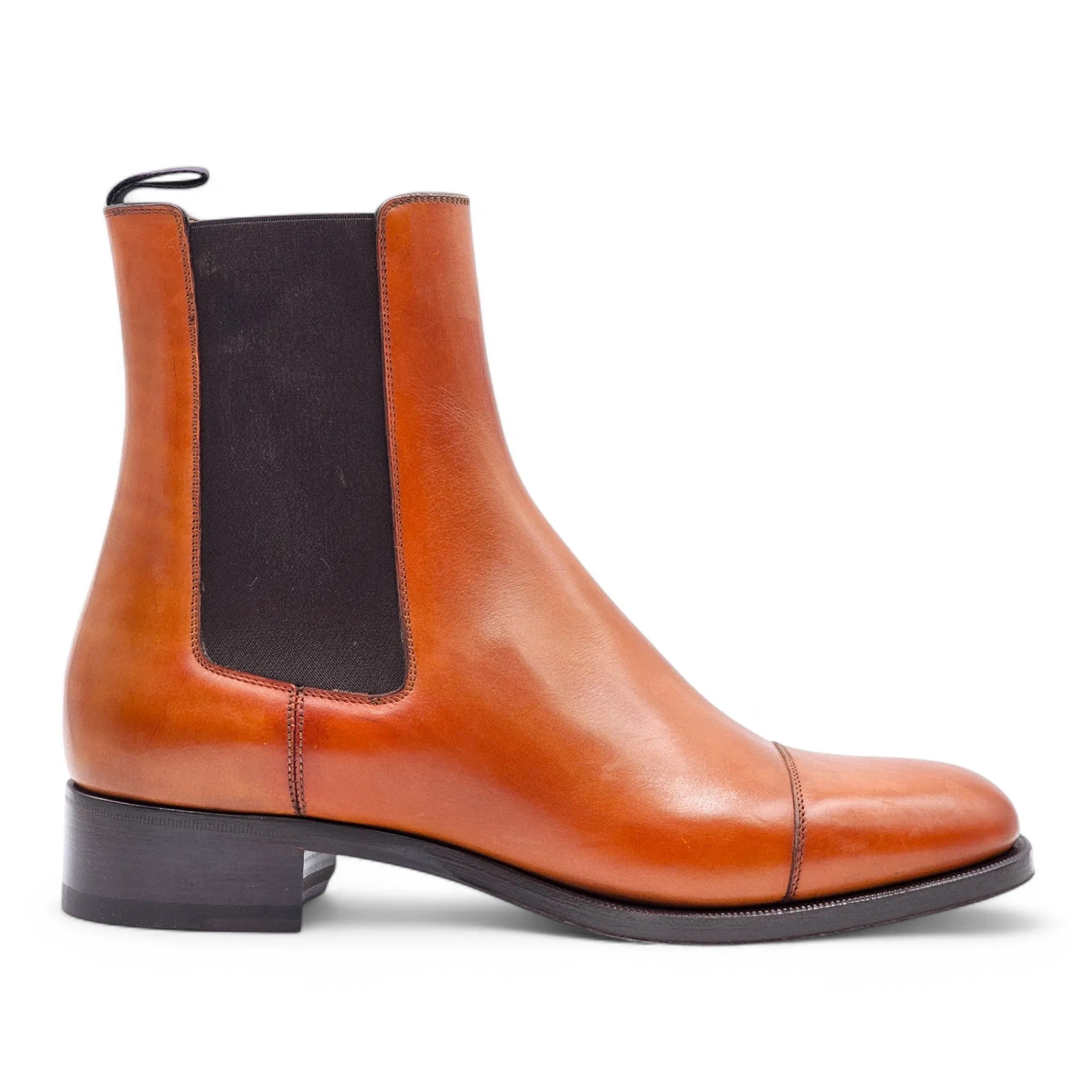 Christian Louboutin Antonio Chelsea Boots - Leather - Brown - EU 41 / US 8