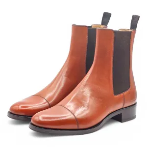 Christian Louboutin Antonio Chelsea Boots - Leather - Brown - EU 41 / US 8